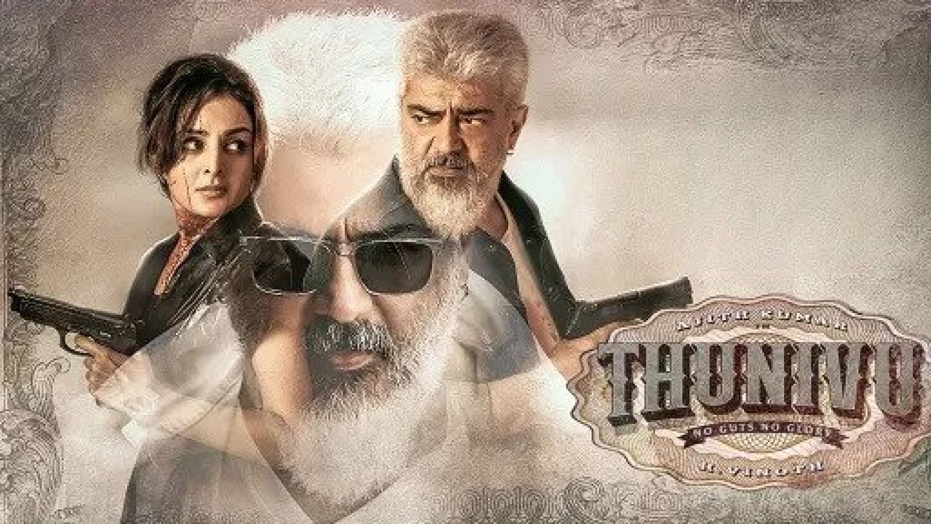 Thunivu (2023) Dual Audio [Hindi ORG & Tamil] NF WEB-DL 480p