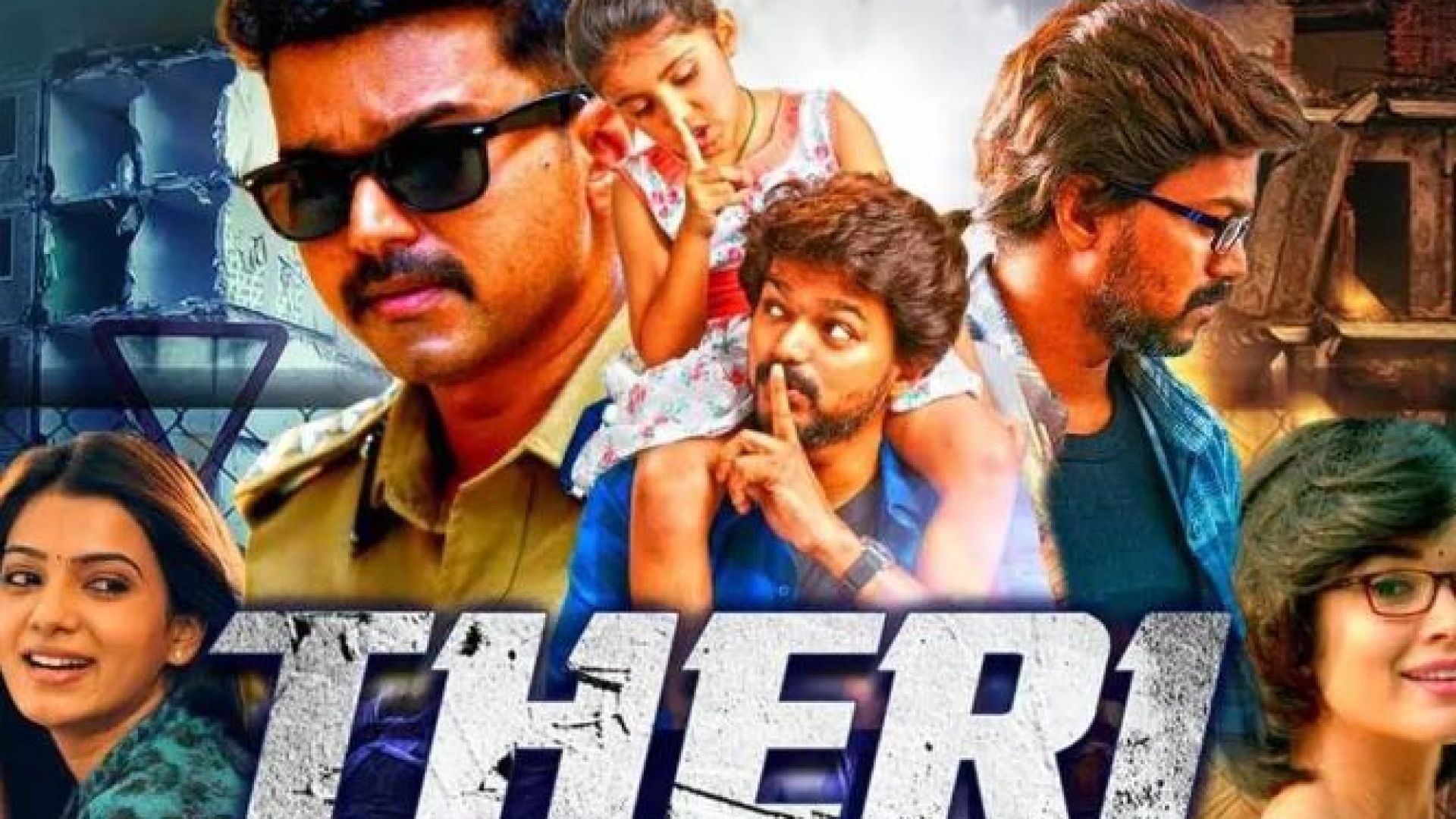 Theri (2016) Hindi Dubbed & Tamil WEB-DL 720p