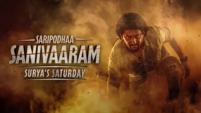 Saripodhaa Sanivaaram (2024) Dual Audio [Hindi-Telugu] Netflix WEB-DL 480P