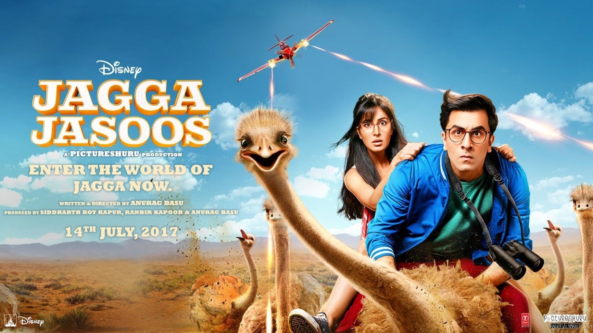 Jagga Jasoos (2017) Hindi BluRay 480p