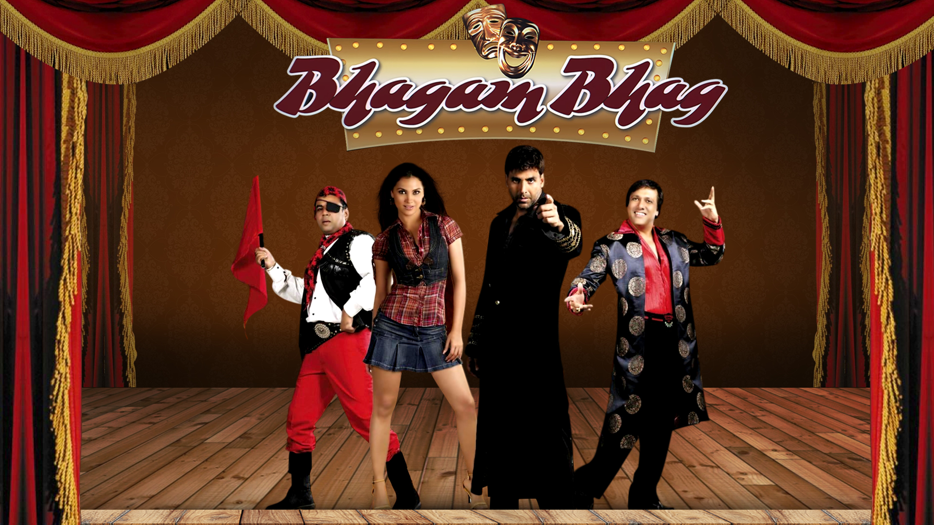 Bhagam Bhag (2006) Hindi BluRay 720p