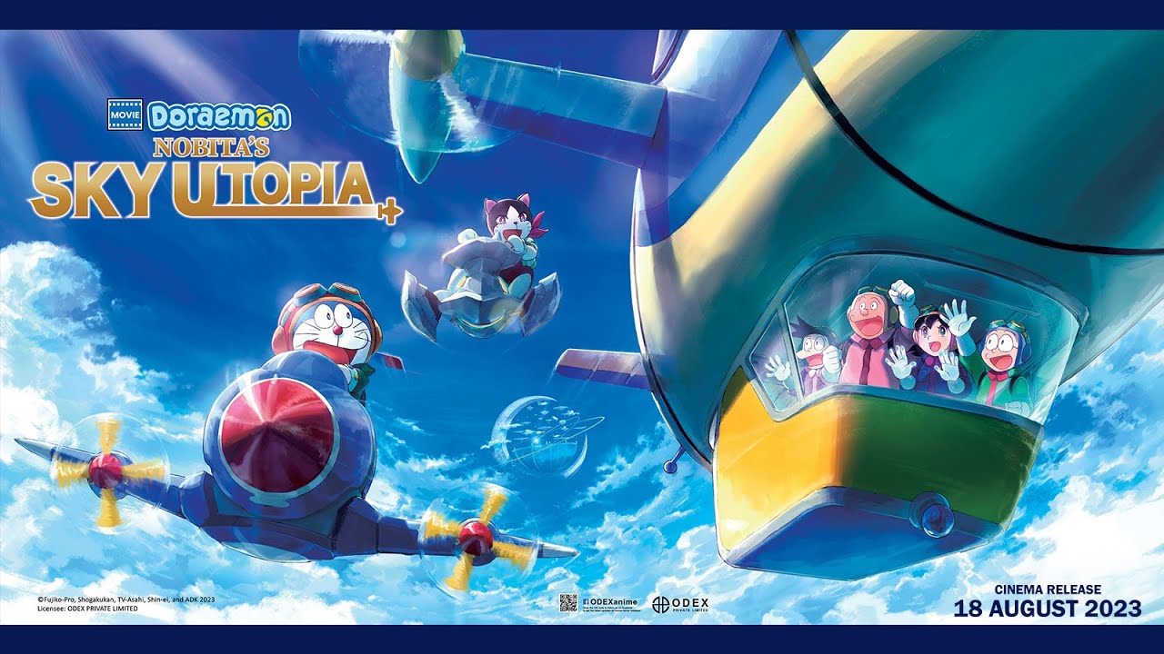 Doraemon: Nobita’s Sky Utopia (2023) Dual Audio [Hindi-Japanese] BluRay 480P